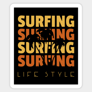 Surfing Lifestyle Sticker